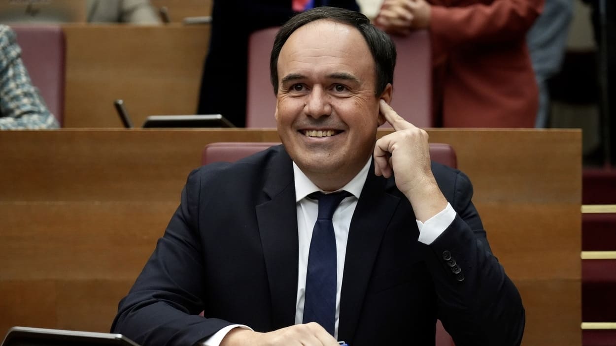 El presidente de la Generalitat Valenciana, Juanfran Pérez Llorca. EP.