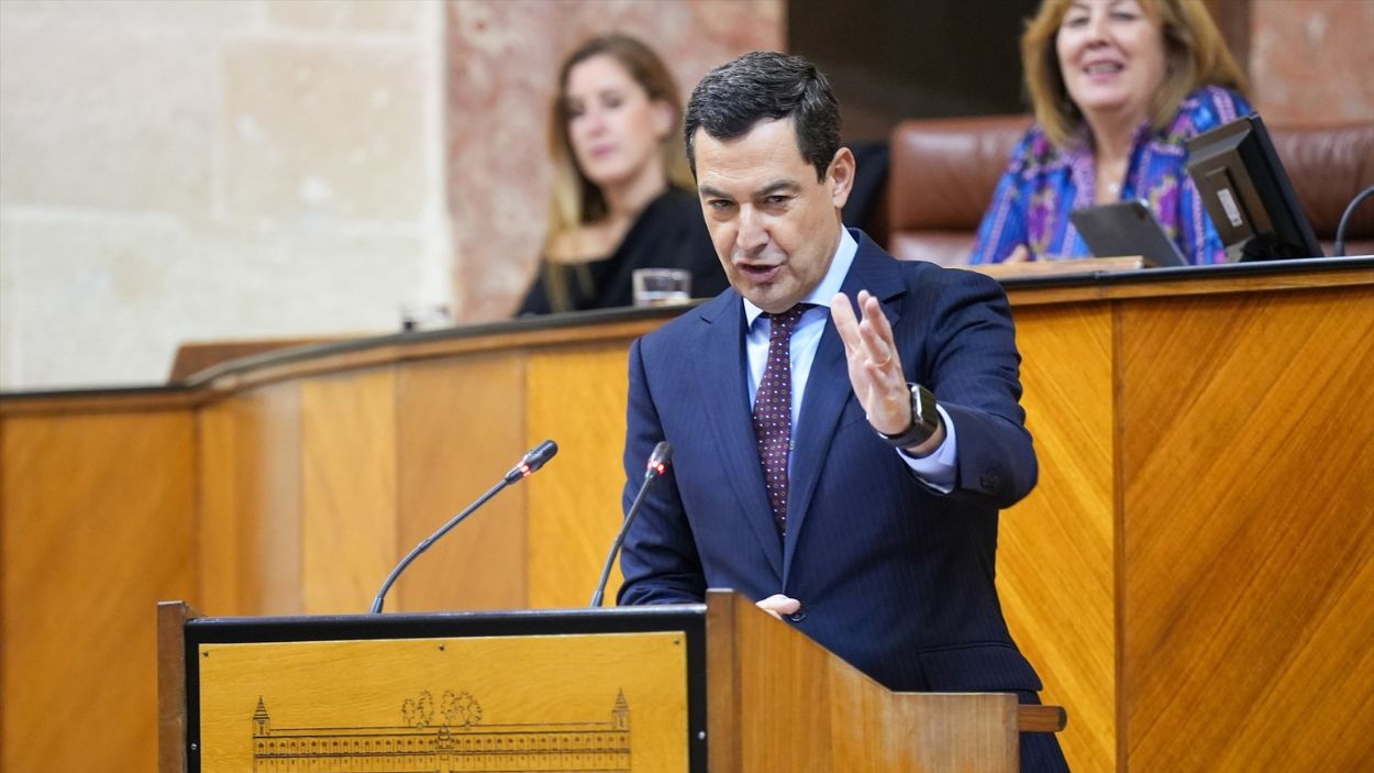 Presidente de la Junta de Andalucía, Moreno Bonilla / EP