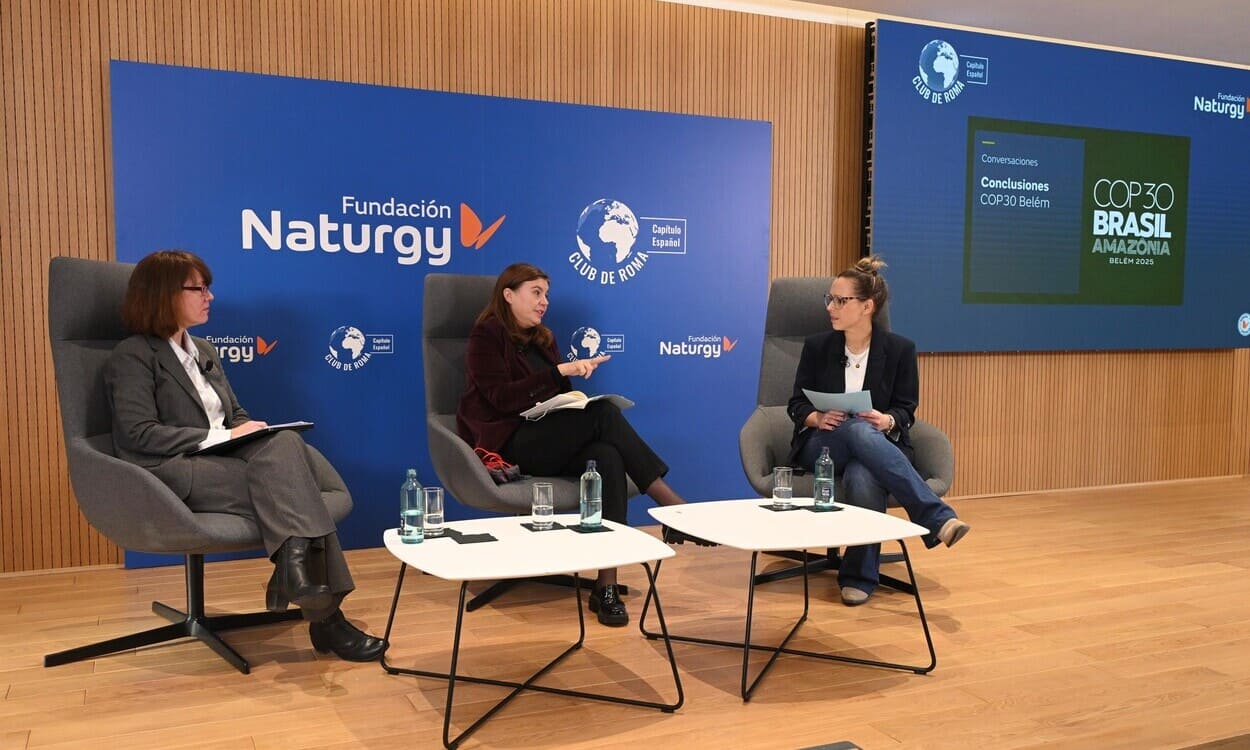 Fundación Naturgy y el Club de Roma organizan la jornada de ‘Conversaciones entre expertos’. FUNDACIÓN NATURGY