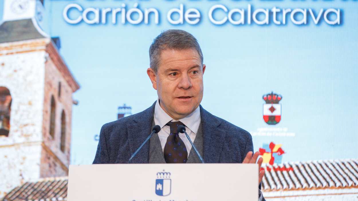 El presidente de Castilla-La Mancha, Emiliano García-Page. JCCM.