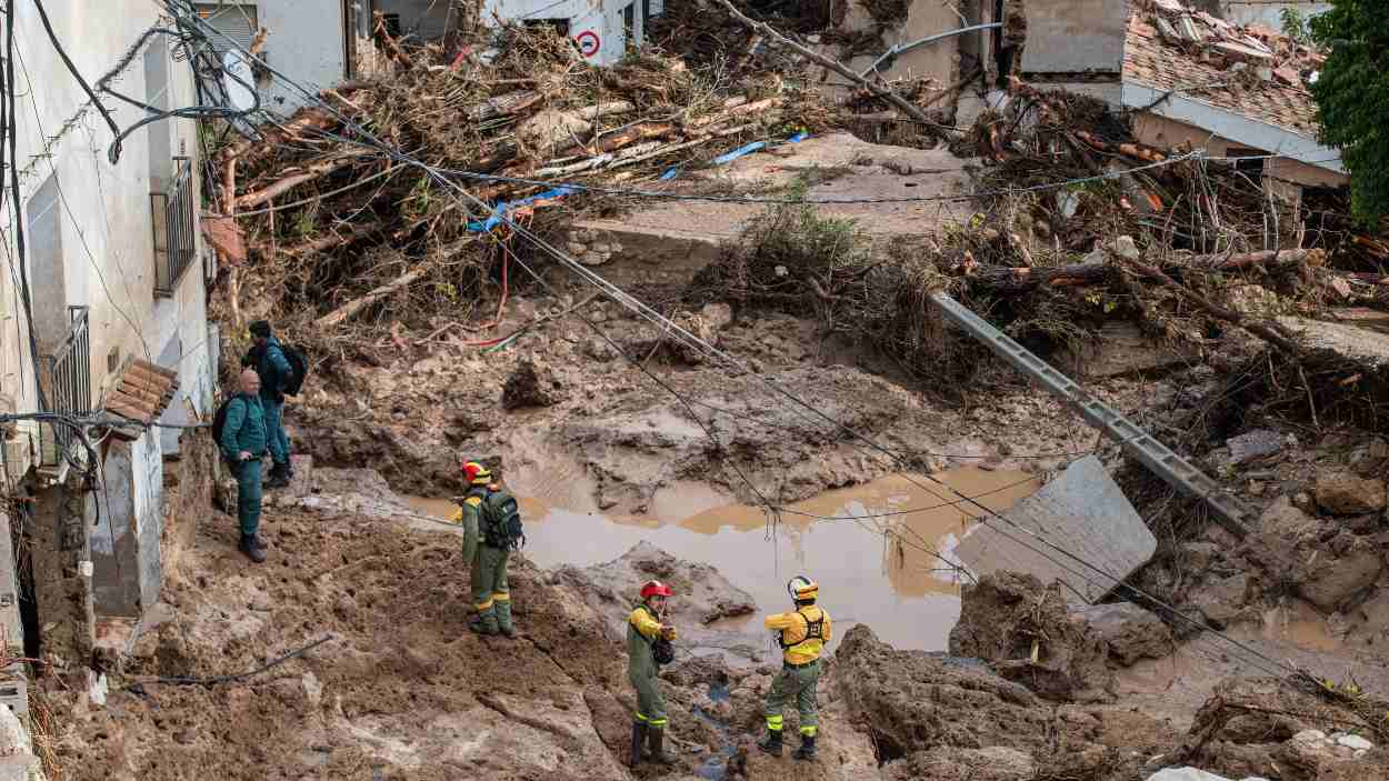 Destrozos causados por la DANA de octubre de 2024 en Letur (Albacete). EP