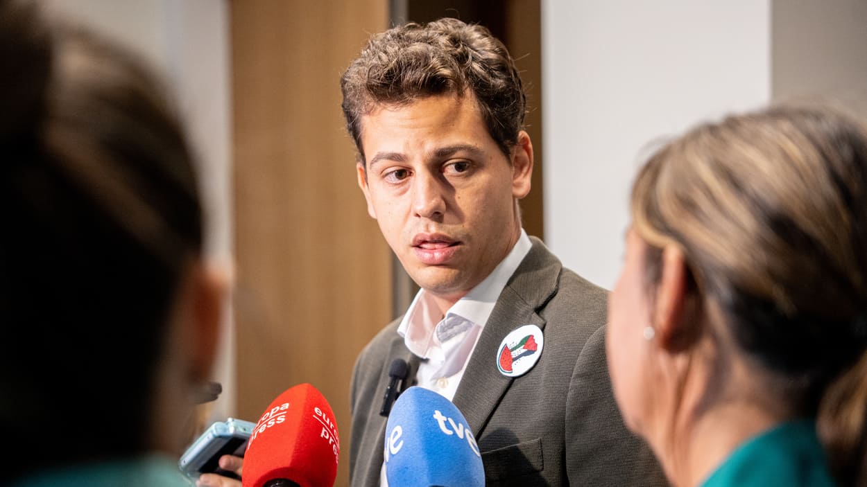 El portavoz del PSOE de la Asamblea de Madrid, Javier Guardiola. EP.