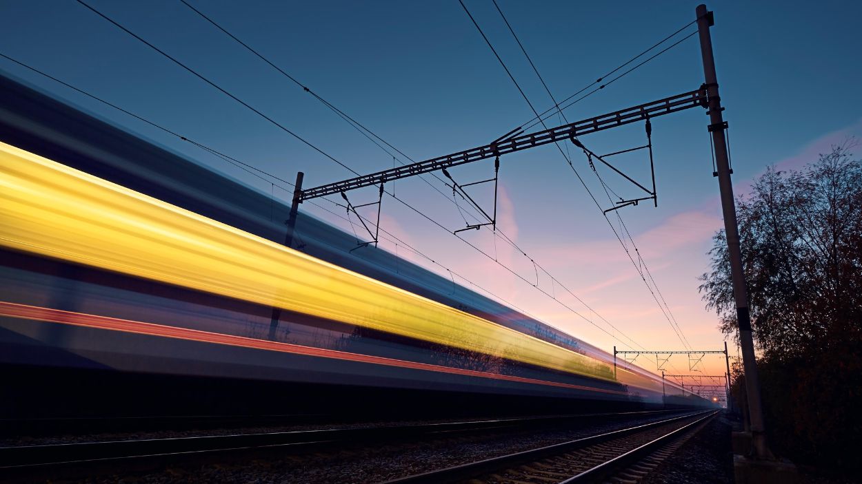 Tren de Renfe en uno de sus trayectos