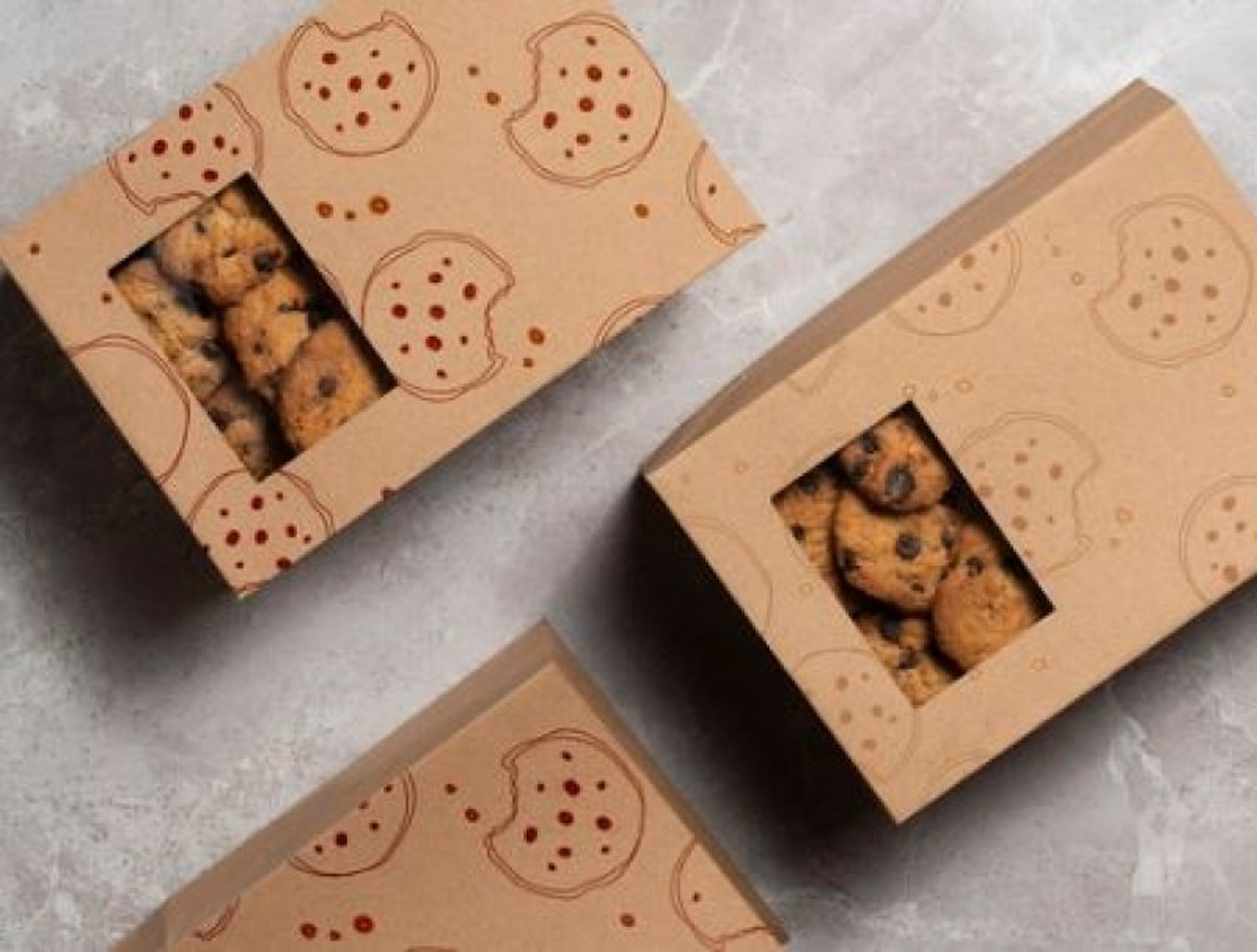 Packaging de unas galletas
