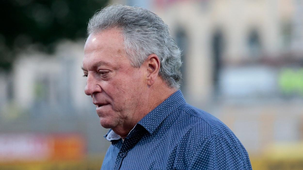 Abel Braga, durante un partido de la liga brasileña. EP