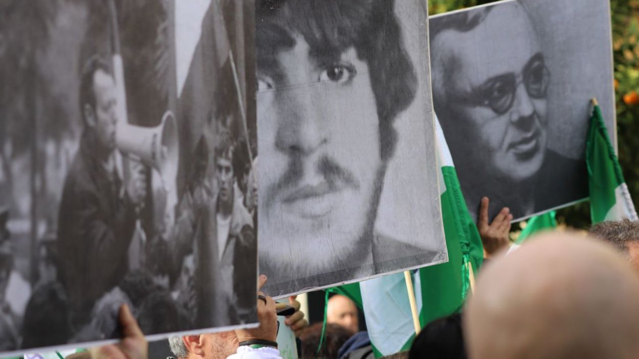 Imágenes en la movilización del 4D en Andalucía / Fuente: redes sociales de la secretaria general de Podemos Andalucía, Raquel Martínes