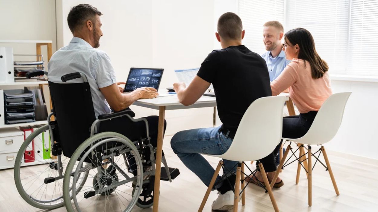 Reunión del equipo de una empresa