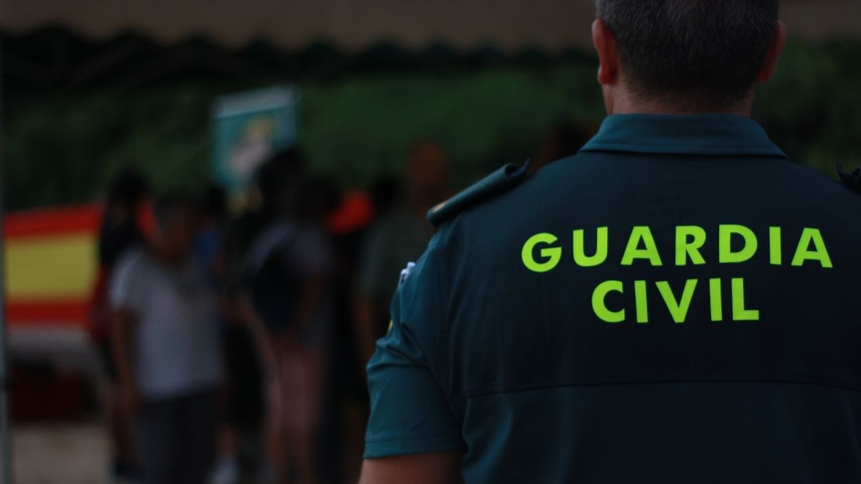 Un agente de la Guardia Civil. EP.