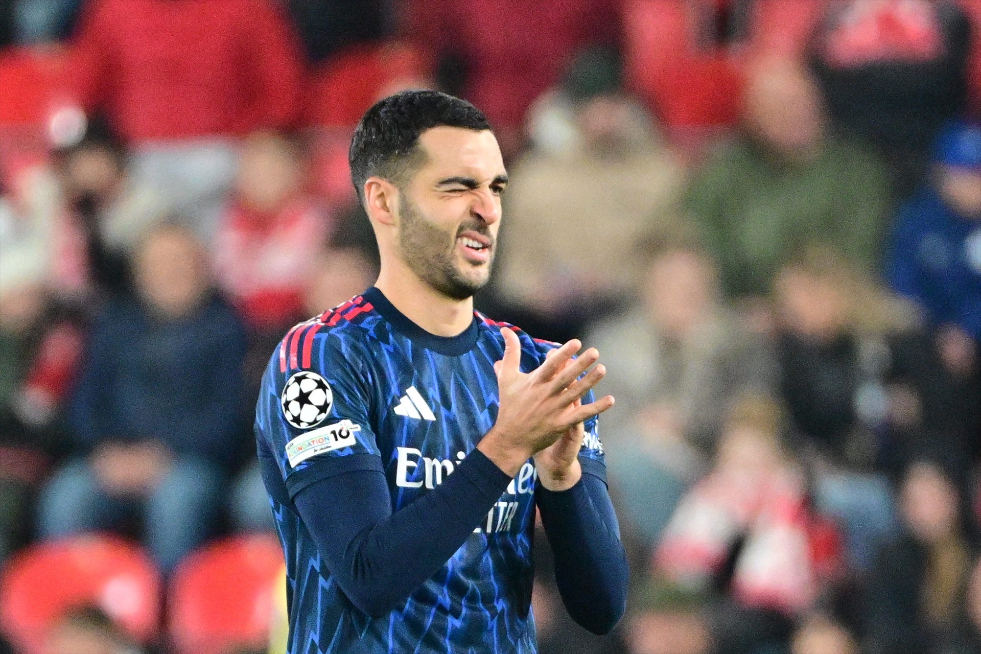 Mikel Merino en un partido con el Arsenal| EP