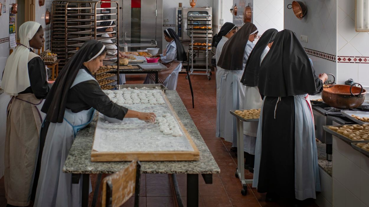 Obrador de las Comendadoras de Santiago en Granada. (Foto: Sofía Moro)