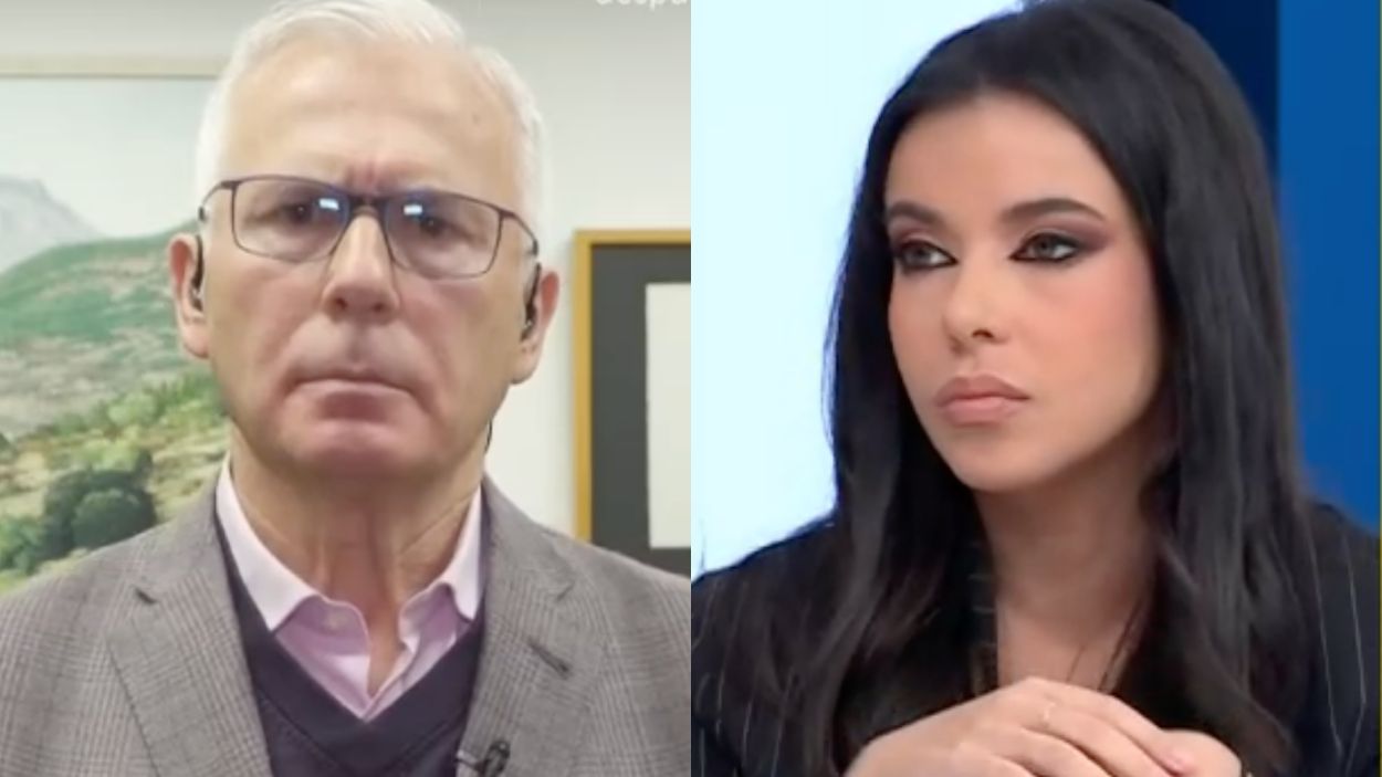 Baltasar Garzón y Sarah Santaolalla