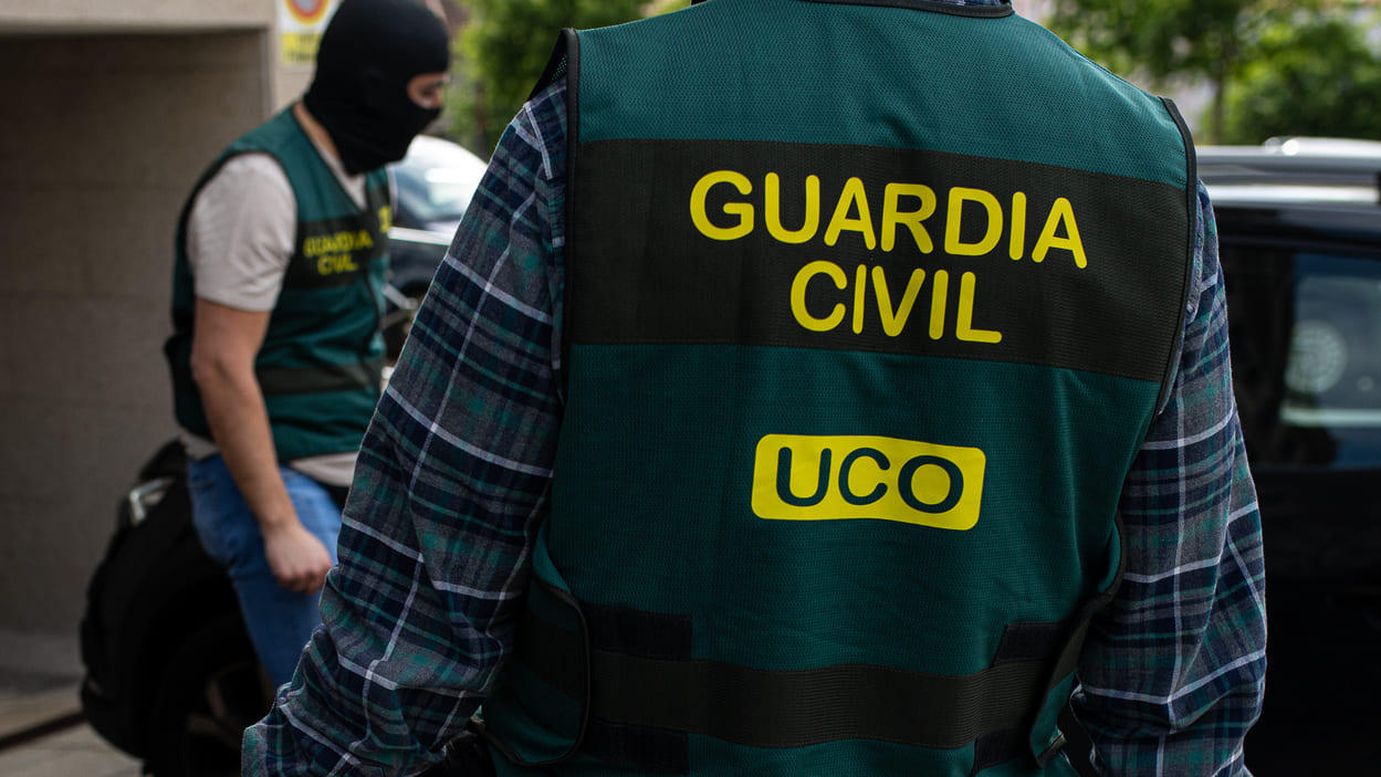 Agentes de la Unidad Central Operativa (UCO) de la Guardia Civil. EP.