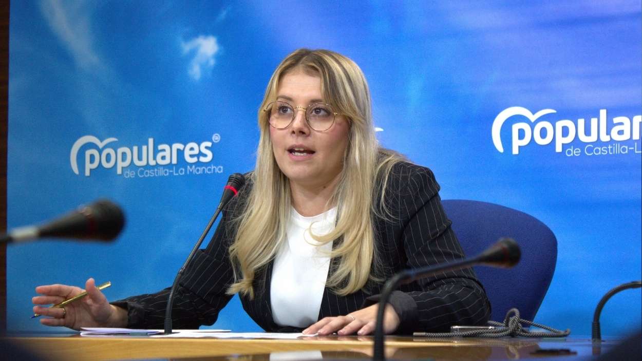 Itziar Asenjo, diputada del PP de Castilla-La Mancha. Archivo EP.