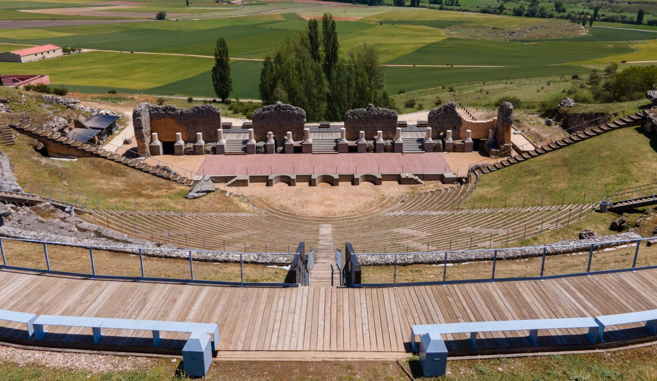 Teatro Romano de Clunia Sulpicia, Burgos. (Foto: 