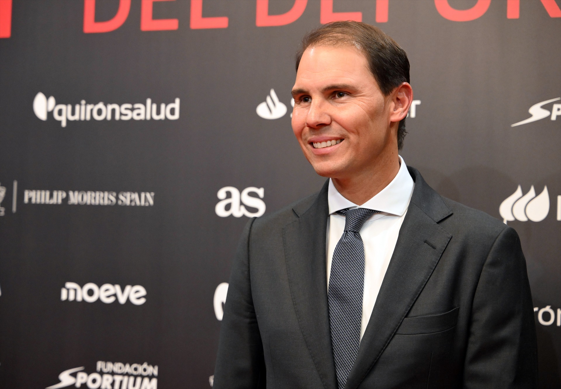 Rafa Nadal en la última entrega de premios del Diario AS| EP