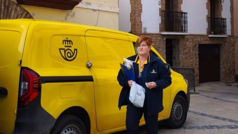 Repartidora de Correos en Zaragoza