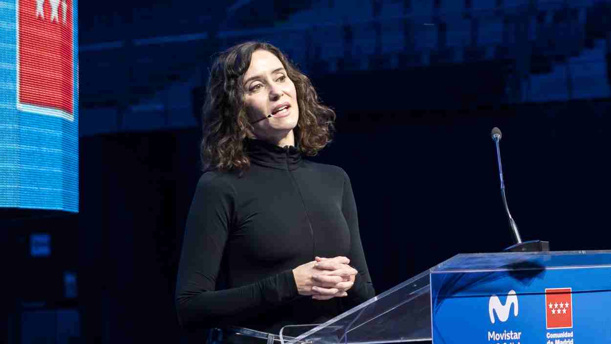 La presidenta de la Comunidad de Madrid, Isabel Díaz Ayuso. Europa Press