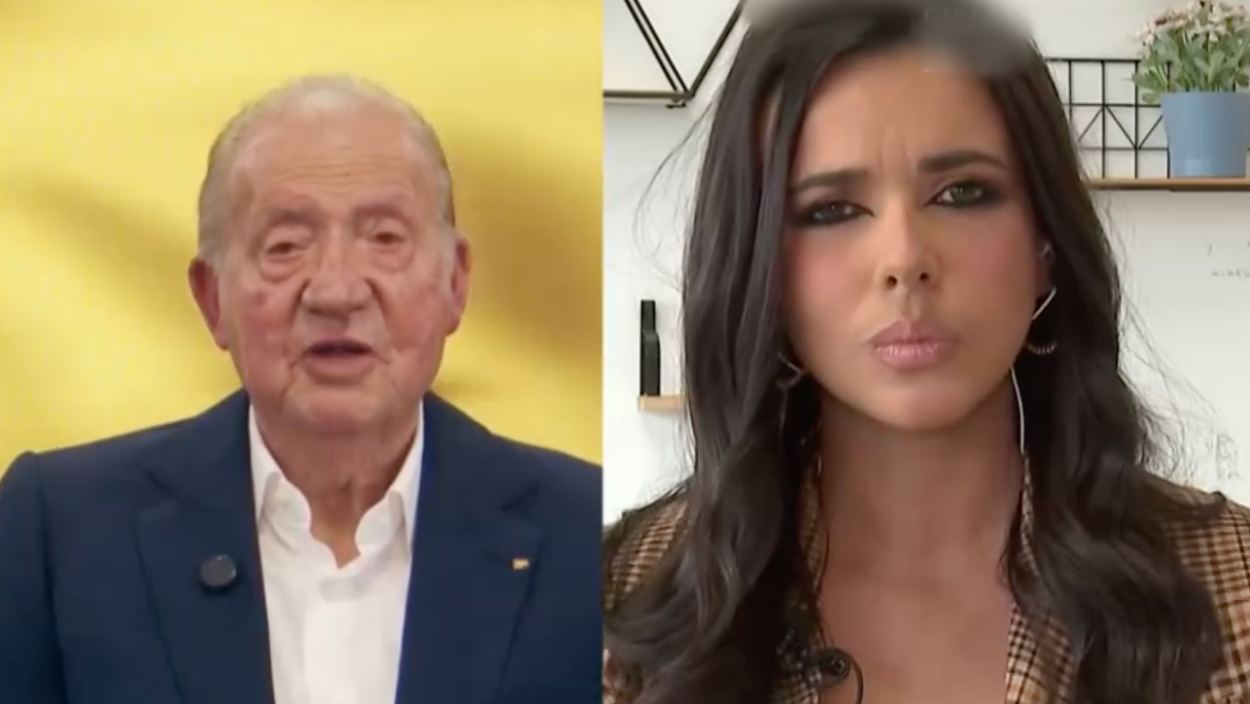 El rey emérito, Juan Carlos, y Sarah Santaolalla