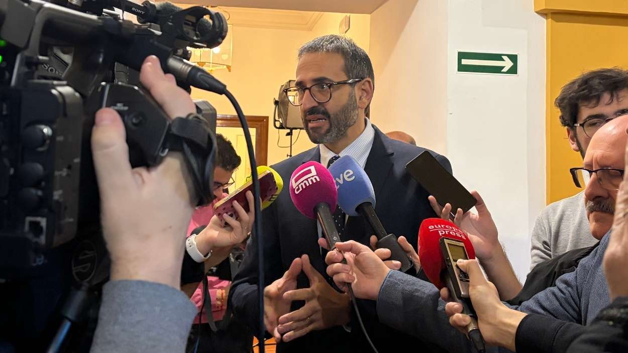 Sergio Gutiérrez, secretario de Organización del PSOE de Castilla-La Mancha.