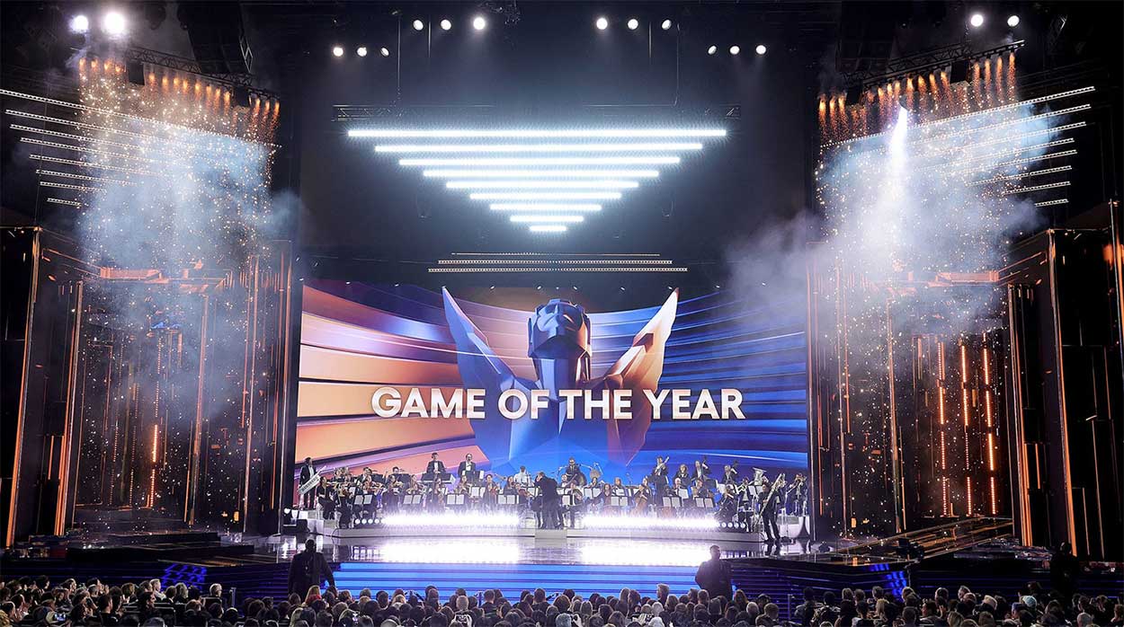 Gala de entrega de The Game Awards, los galardones que premian a los mejores juegos del año