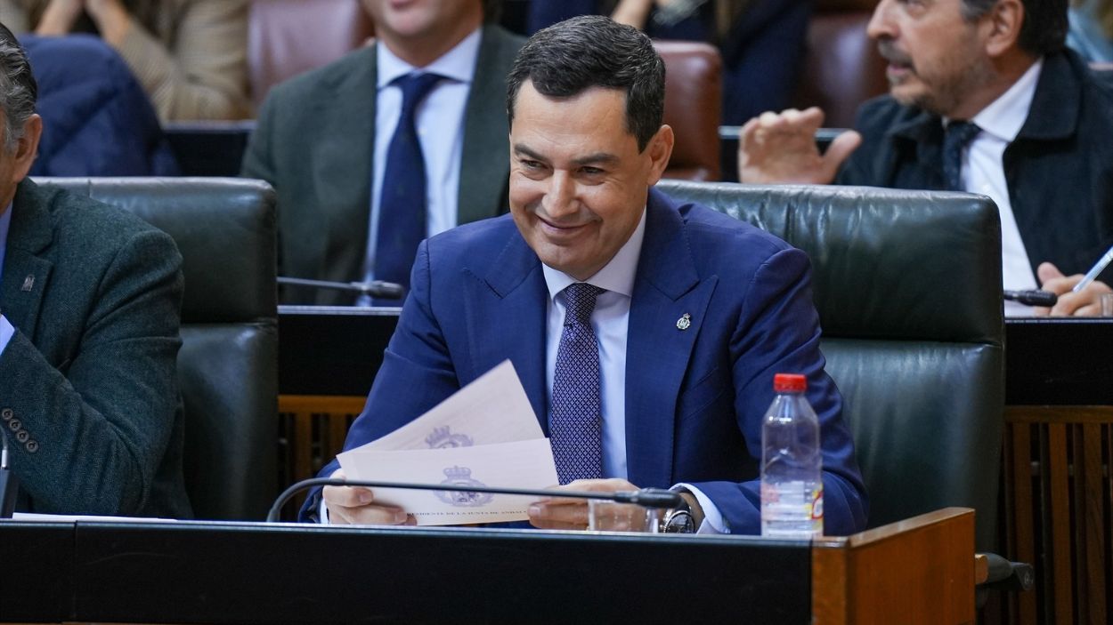 Presidente de la Junta de Andalucía, Moreno Bonilla / EP