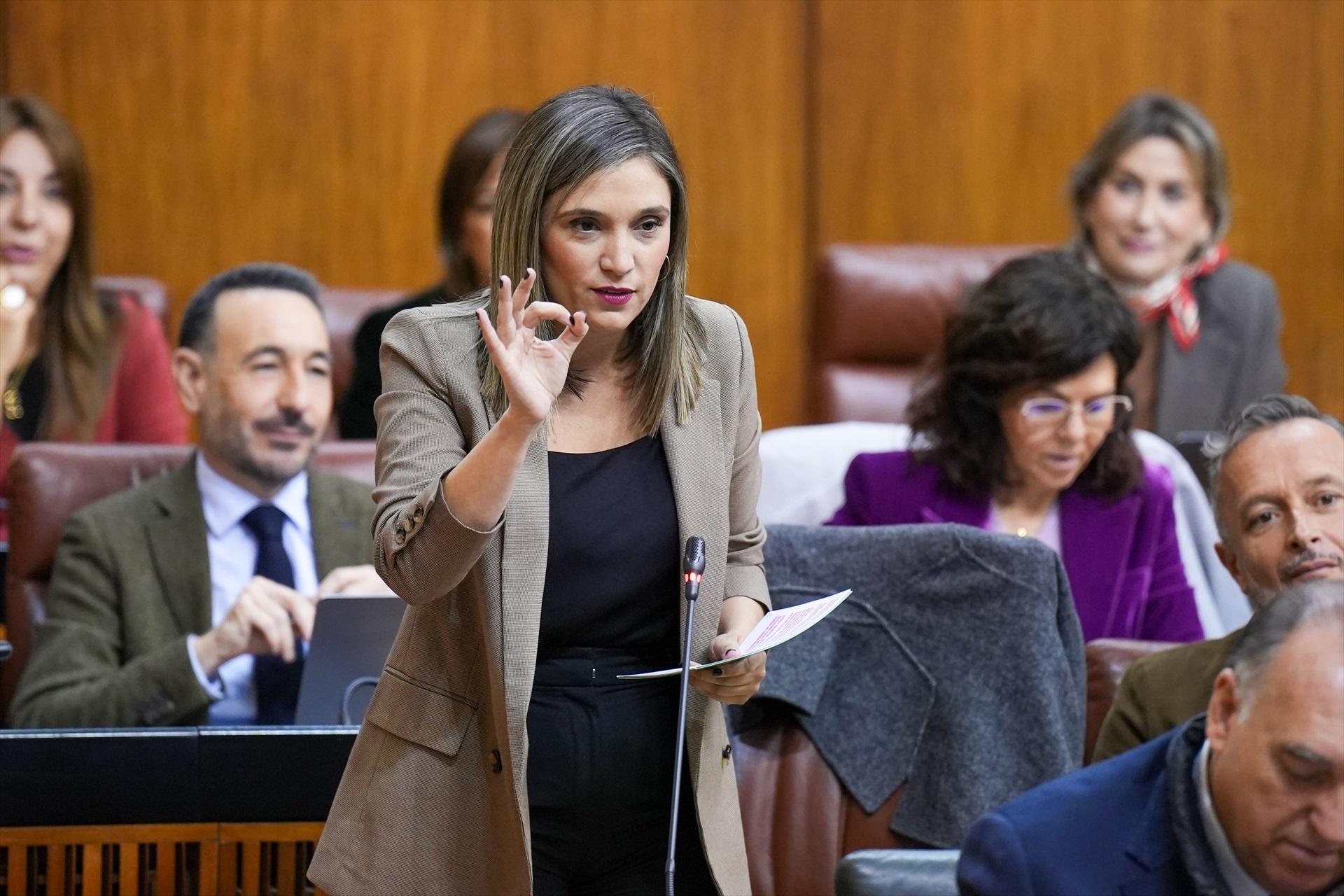 Portavoz parlamentaria del PSOE-A, María Márquez / EP