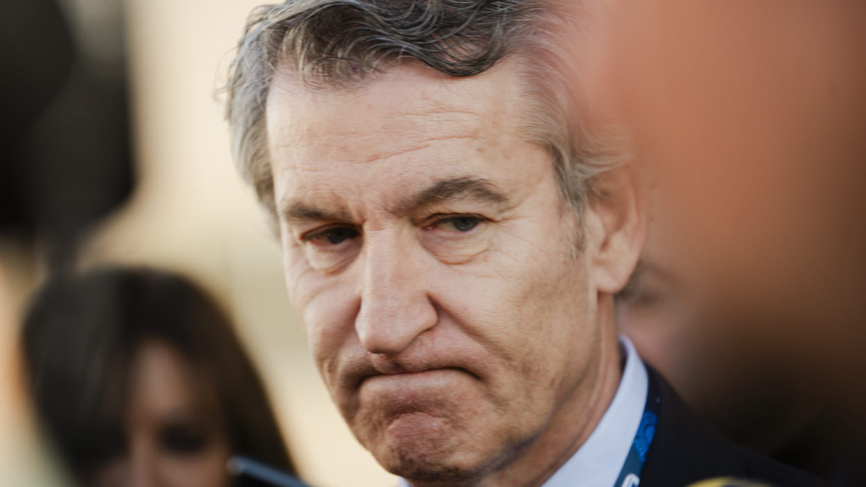 El presidente del Partido Popular, Alberto Núñez Feijóo. EP.