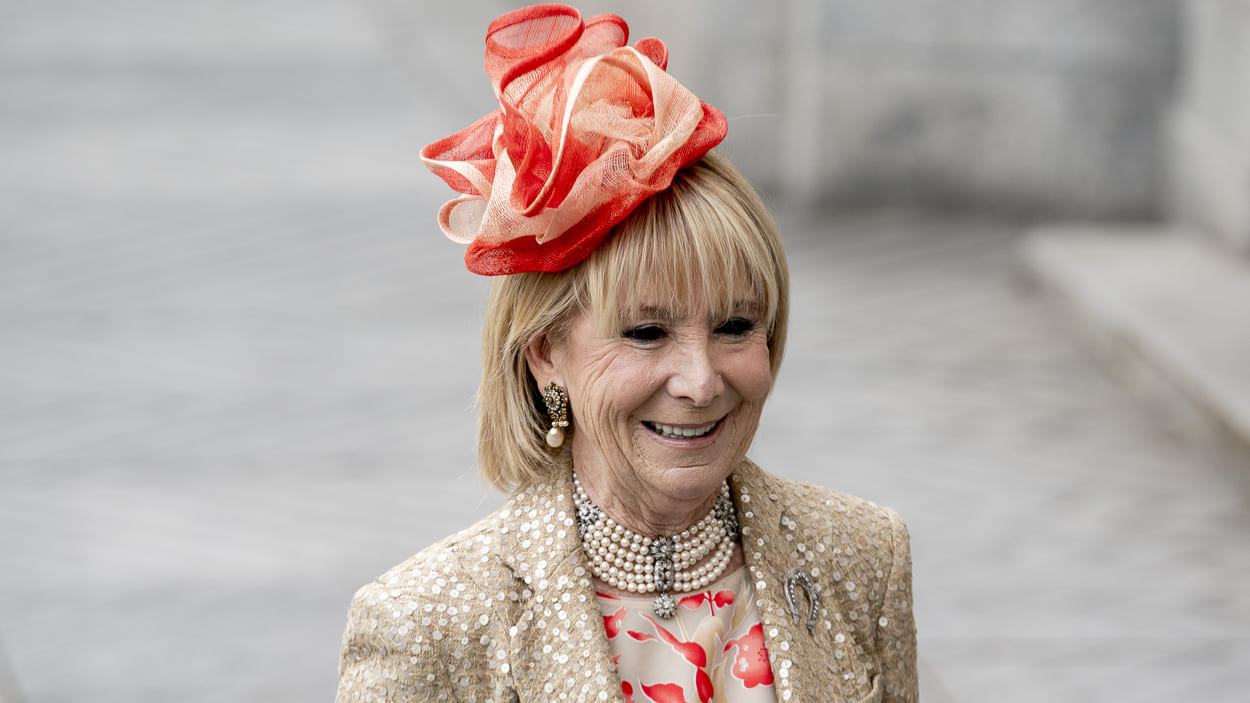 La expresidenta de la Comunidad de Madrid, Esperanza Aguirre. EP.