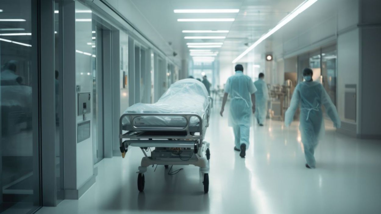 Personal sanitario en un hospital