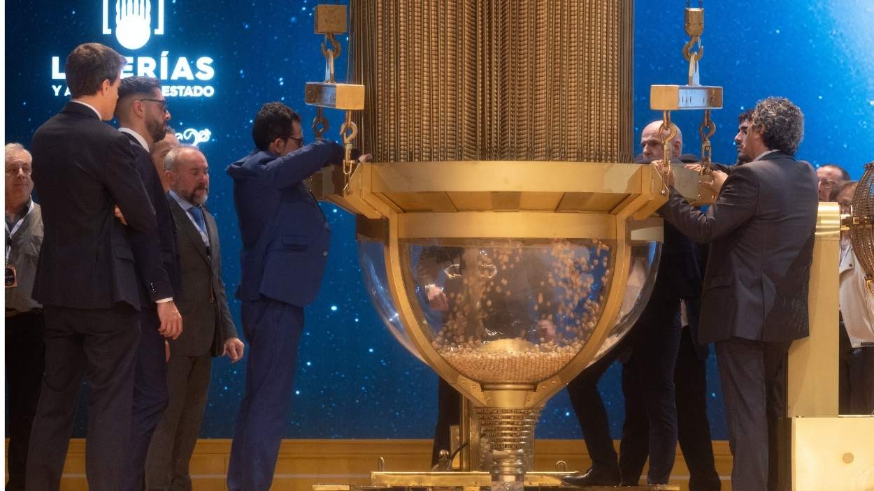 Celebración del Sorteo Extraordinario de la Lotería de Navidad 2024. EP.