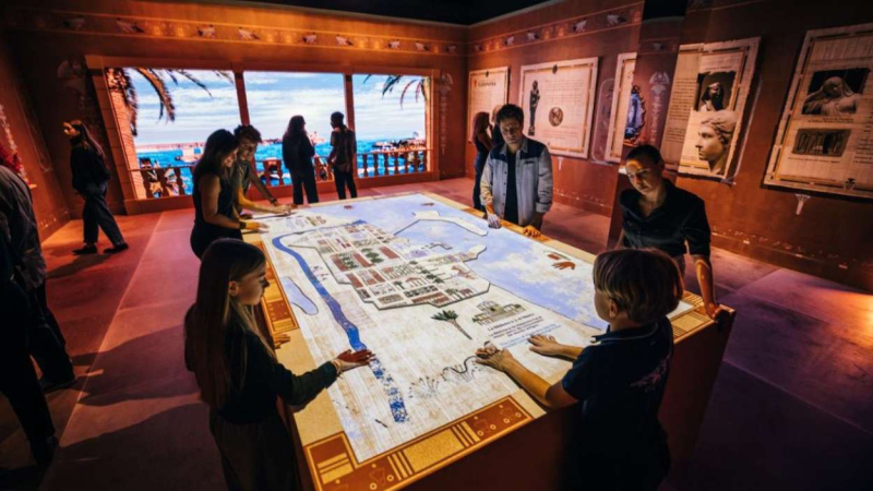 Exposición de Cleopatra