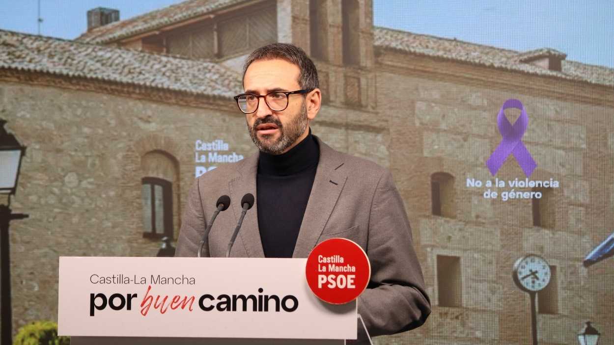 Sergio Gutiérrez, secretario de Organización del PSOE de Castilla-La Mancha.