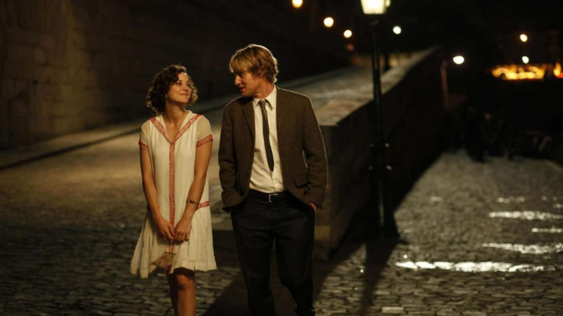 Owen Wilson y Marion Cotillard en 'Midnight in Paris'