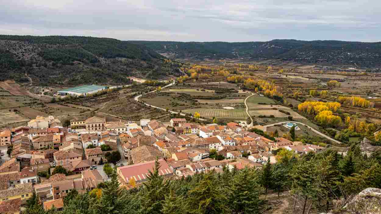 Beteta, un pueblo de la Serranía Conquense, una de las zonas acechadas por la despoblación. EP.