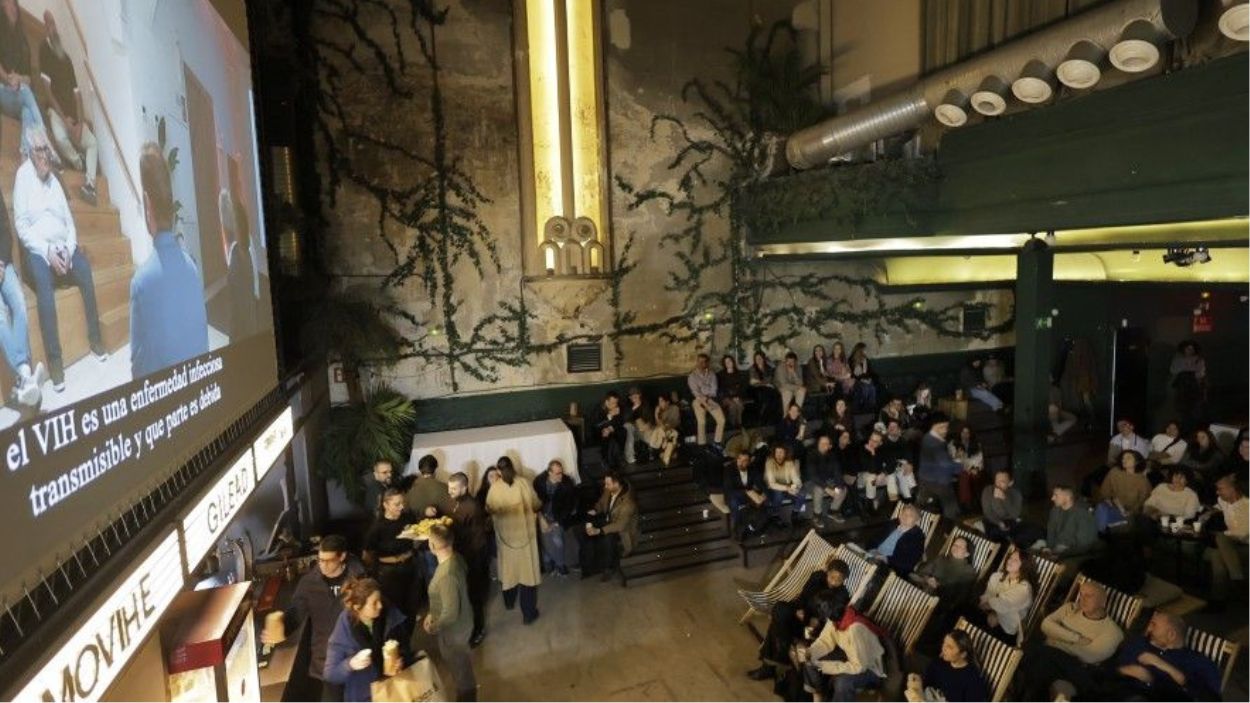 Uno de los actos organizados con motivo del 'The moVIHe'. Foto de'The moVIHe'.