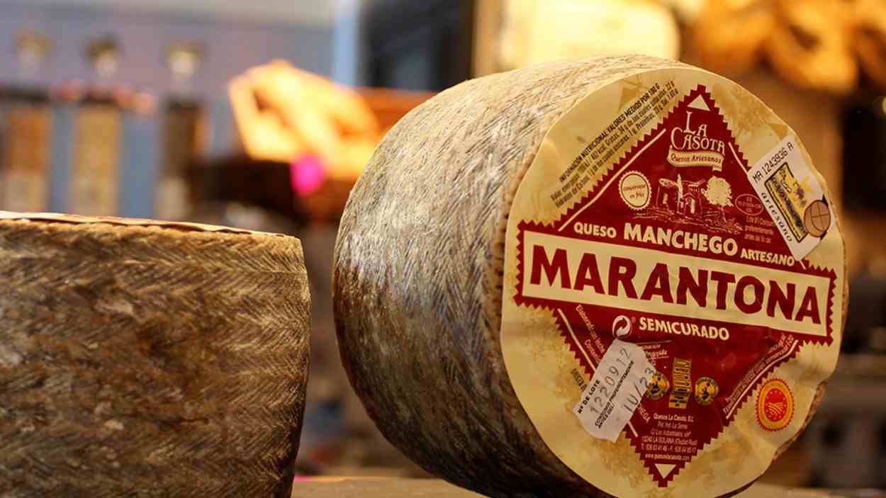 El queso Marantona semicurado, uno de los mejores del mundo según los World Cheese Awards. EP.