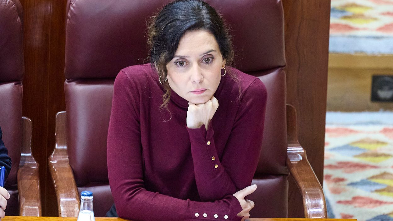 La presidenta de la Comunidad de Madrid, Isabel Díaz Ayuso. EP.