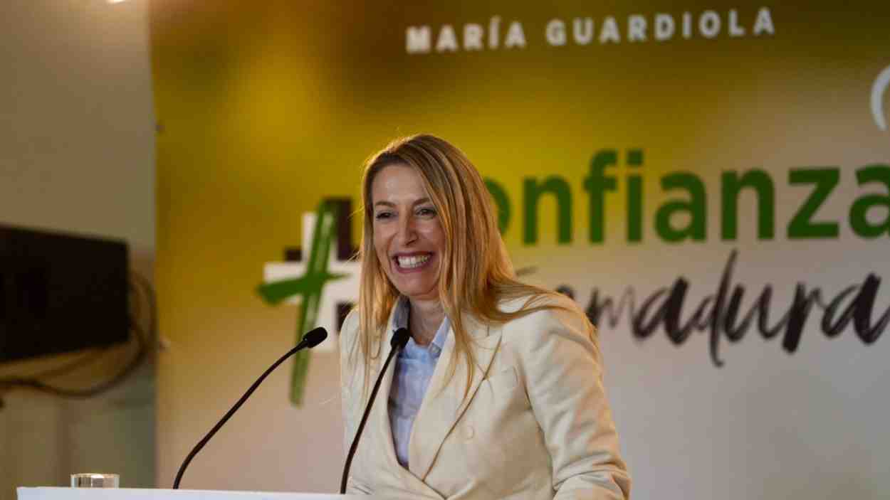 María Guardiola arranca la campaña electoral. EP