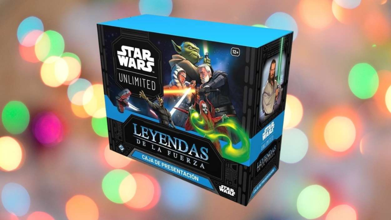 Star Wars UnlimitedLeyendas de la Fuerza, juego de mesa para Navidad