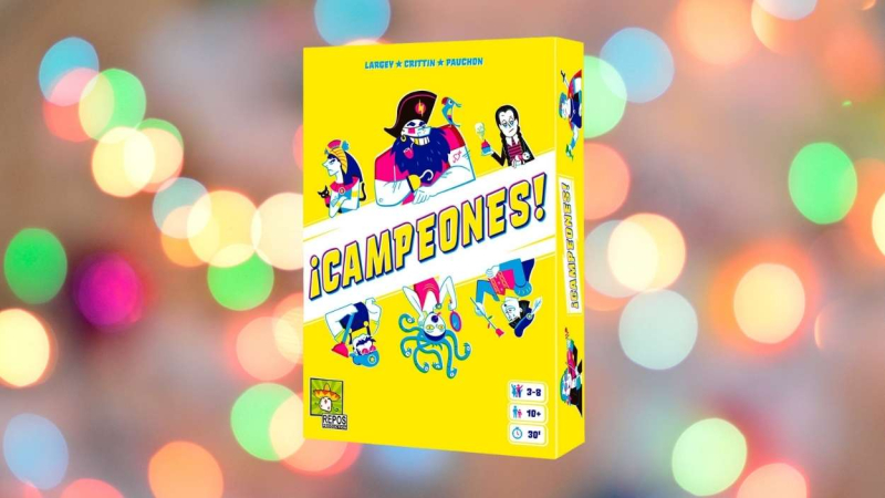 Campeones , juego de mesa para Navidad