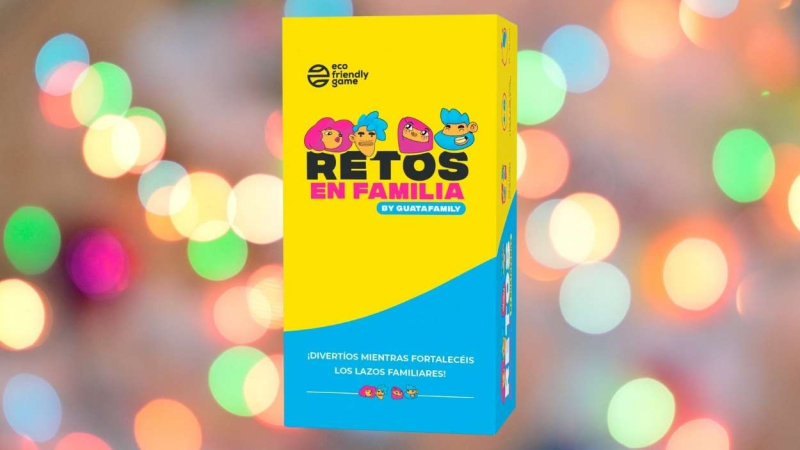 Retos en familia, juego de mesa para Navidad