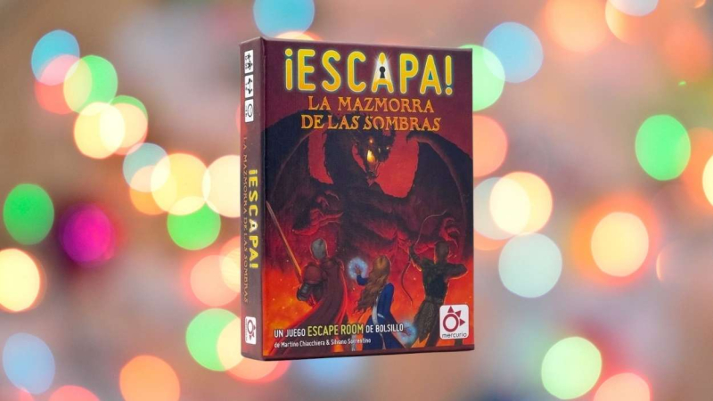 ¡Escapa! La Mazmorra de las Sombras, juego de mesa para Navidad