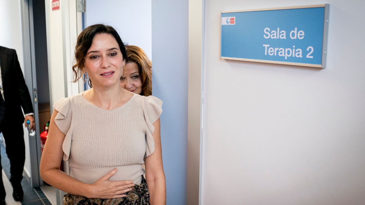 La presidenta de la Comunidad de Madrid, Isabel Díaz Ayuso. EP.