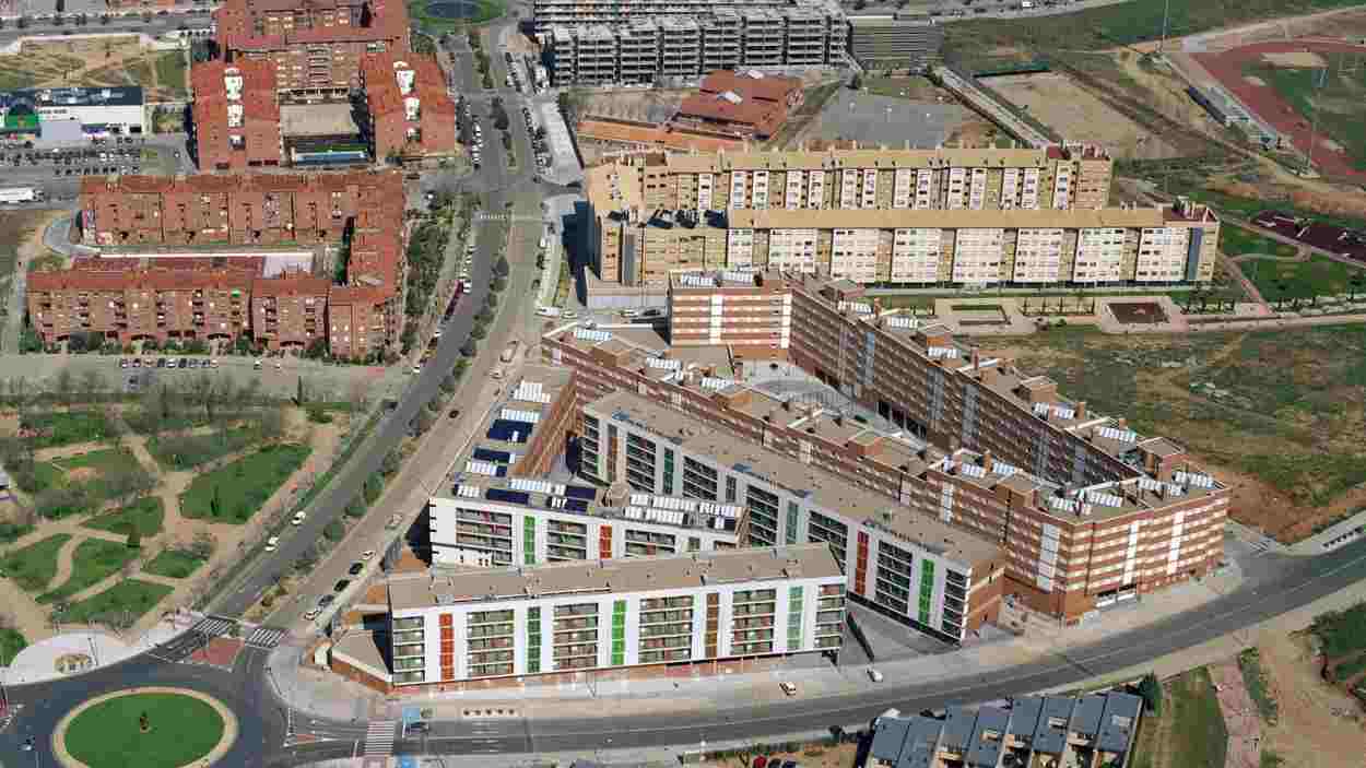 Imagen de archivo del polígono de Santa María de Benquerencia, en Toledo capital. JCCM.