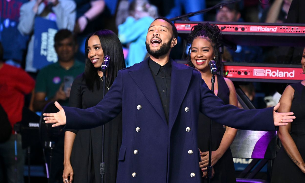 El cantante John Legend. EP