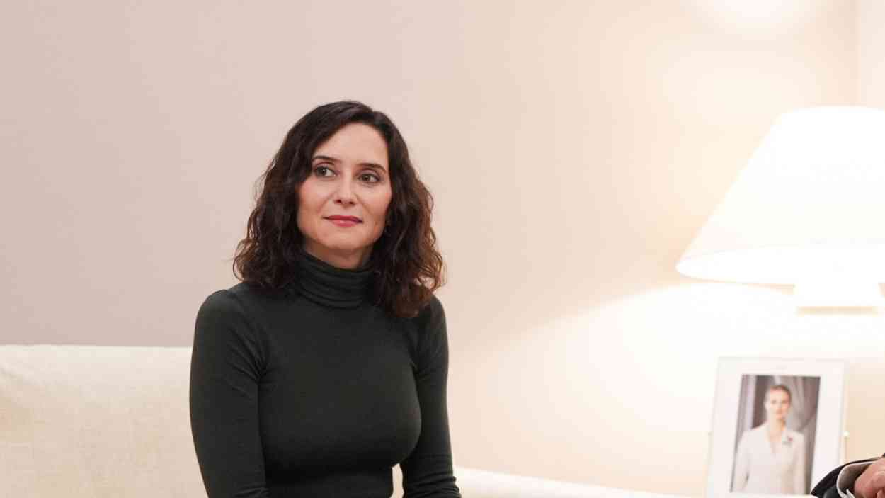 Ayuso se pronuncia sobre la condena al fiscal. EP