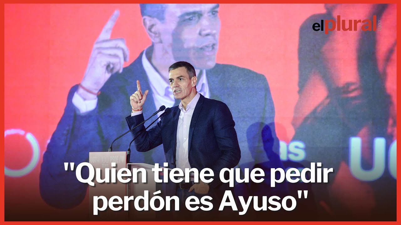 Sánchez, tras la sentencia del Supremo contra García Ortiz: "Quien tiene que pedir perdón es Ayuso" Sánchez, tras la sentencia del Supremo contra García Ortiz: "Quien tiene que pedir perdón es Ayuso"