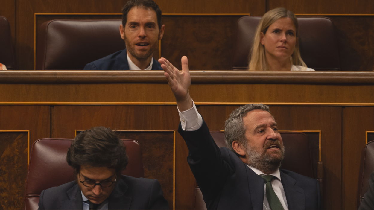 Jaime de Olano, diputado del PP responsable del voto ilegal. EP.