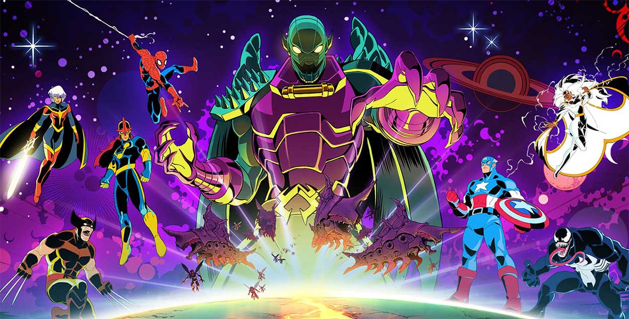Arte del juego Marvel Cosmic Invasion