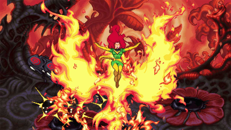 Fénix en el juego Marvel Cosmic Invasion